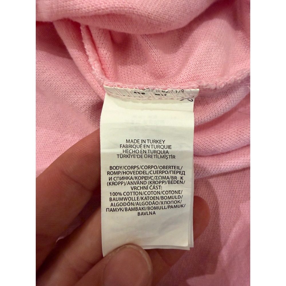 Polo Ralph Lauren Polo Shirt Mens XL Pink Custom Slim Fit Short Sleeve Cotton - Picture 5 of 7